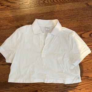 Cropped TNA polo shirt